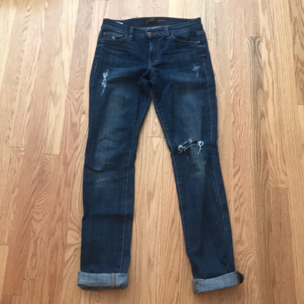 Joe's Jeans distressed straight leg- size 27